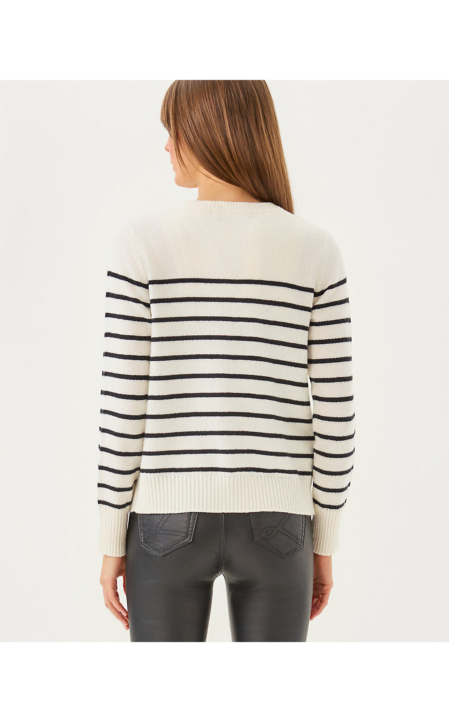 FAIRLEY STRIPE SWEATER SET, COCONUT IRISISTABLE STRIPE