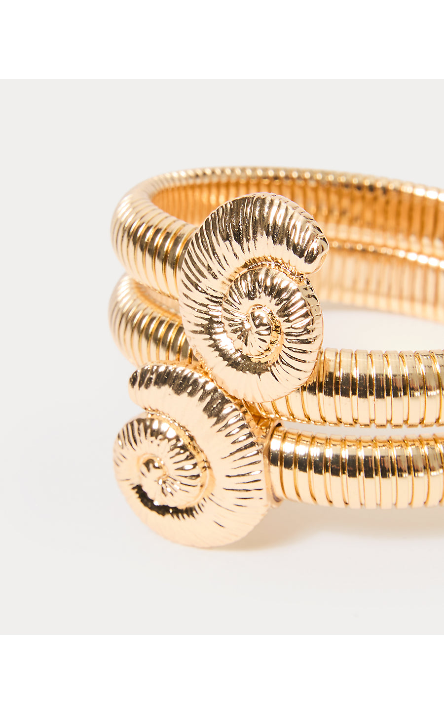 BAREFOOT BEACHCOMBER BRACELET, GOLD METALLIC