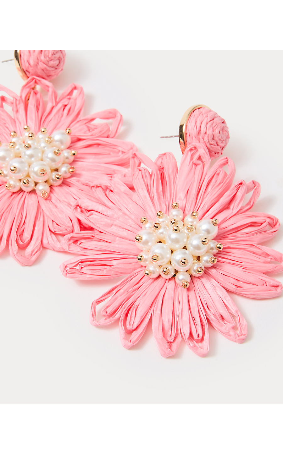 BURSTING BLOOMS EARRINGS, SORBET PINK