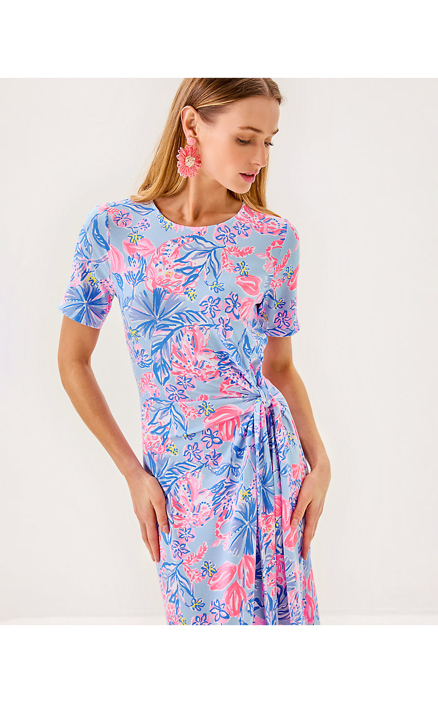 CHACE MAXI DRESS, MULTI ELEPHANT SPLASH