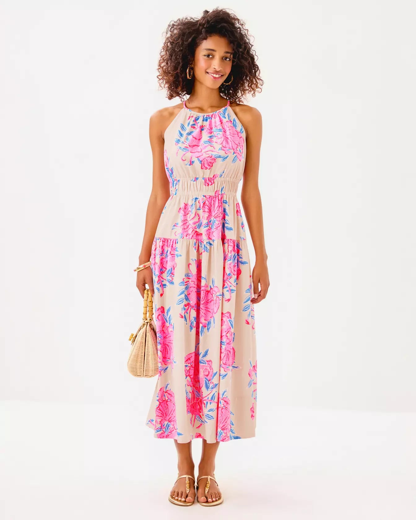 TALULLAH MAXI DRESS, MULTI SO CLAWSOME