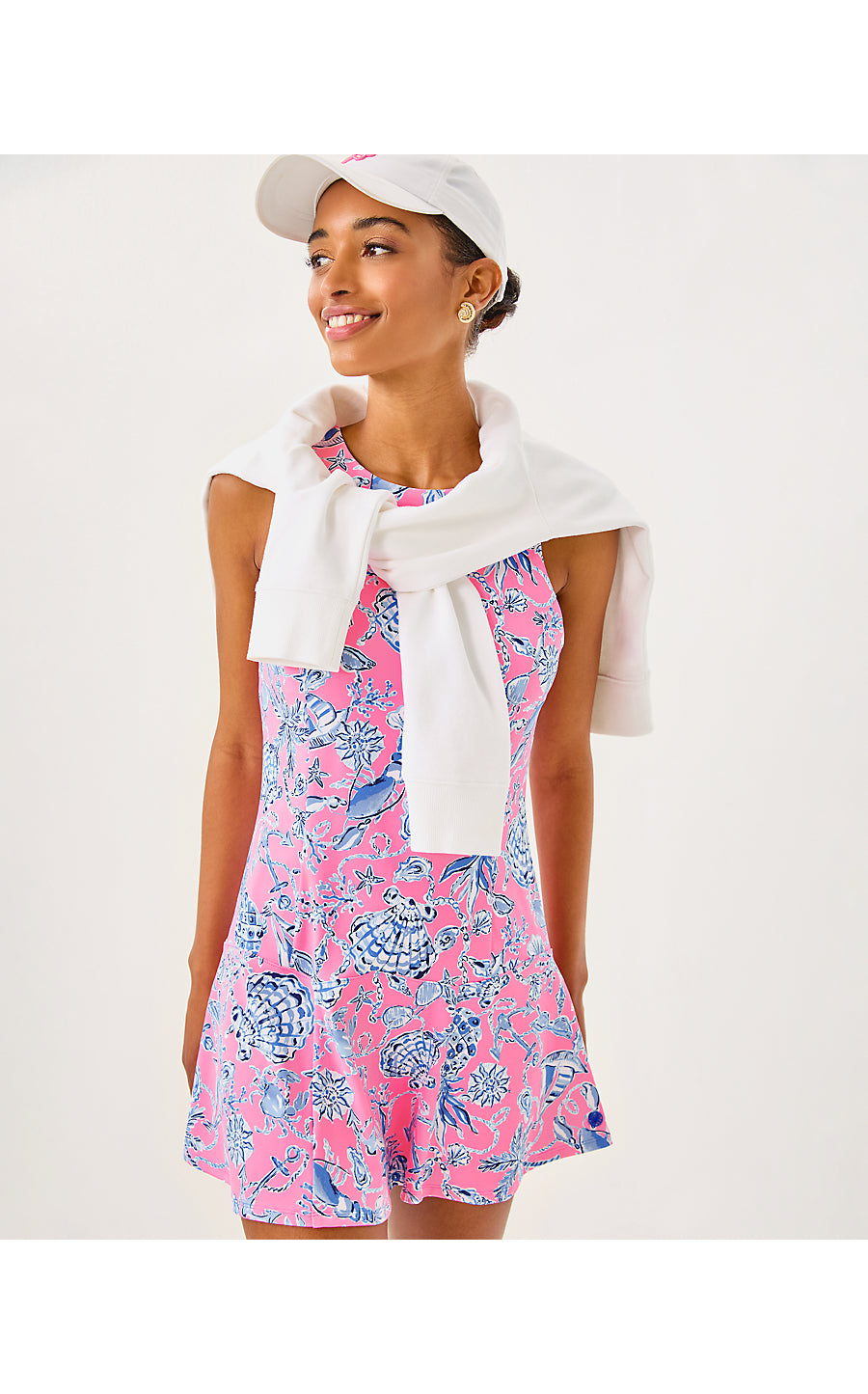 WESTLEY ACTIVE DRESS UPF, ROUSSEAU PINK BAREFOOT BEACHCOMBERS