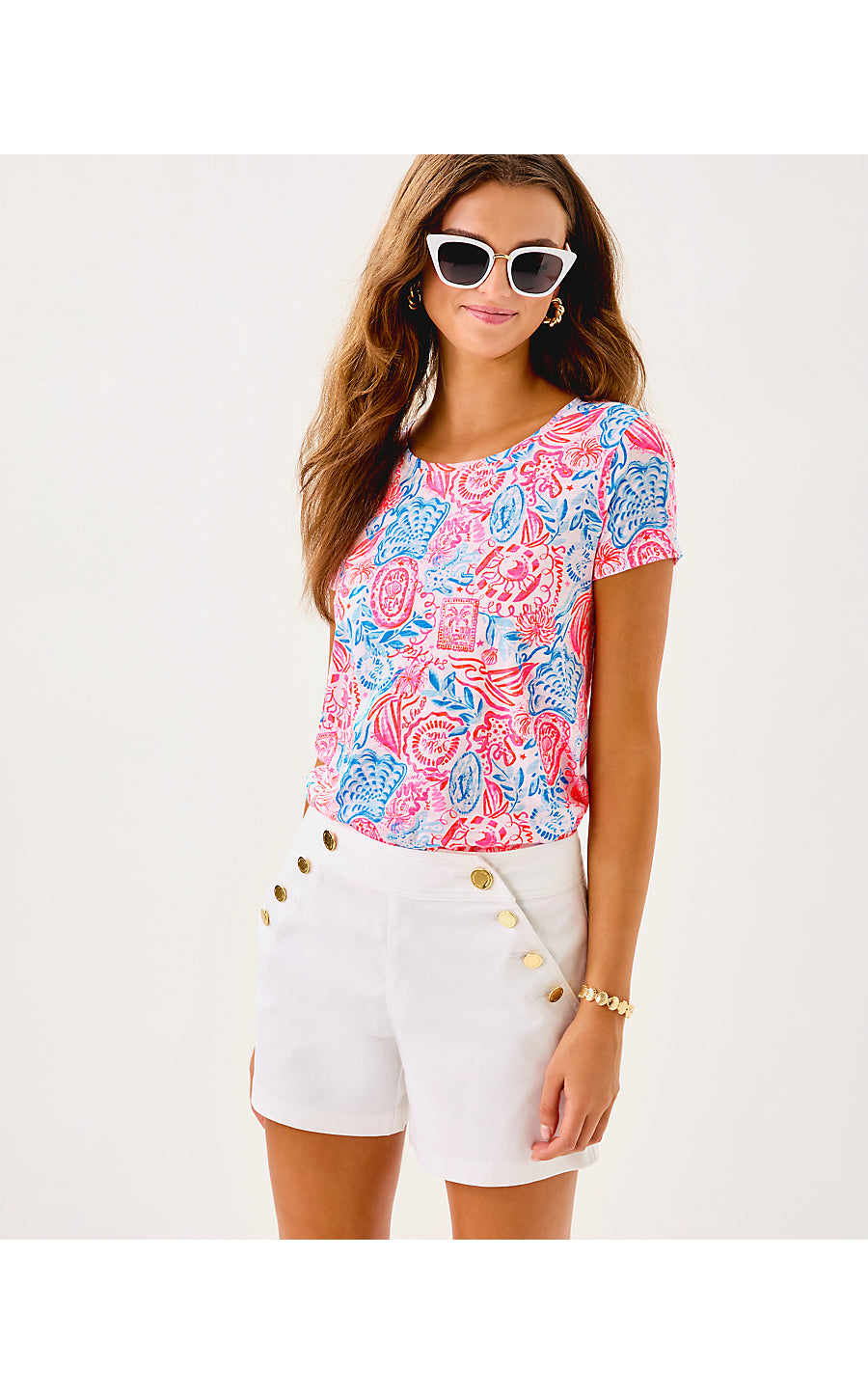 ELISKA STRETCH SHORT, RESORT WHITE