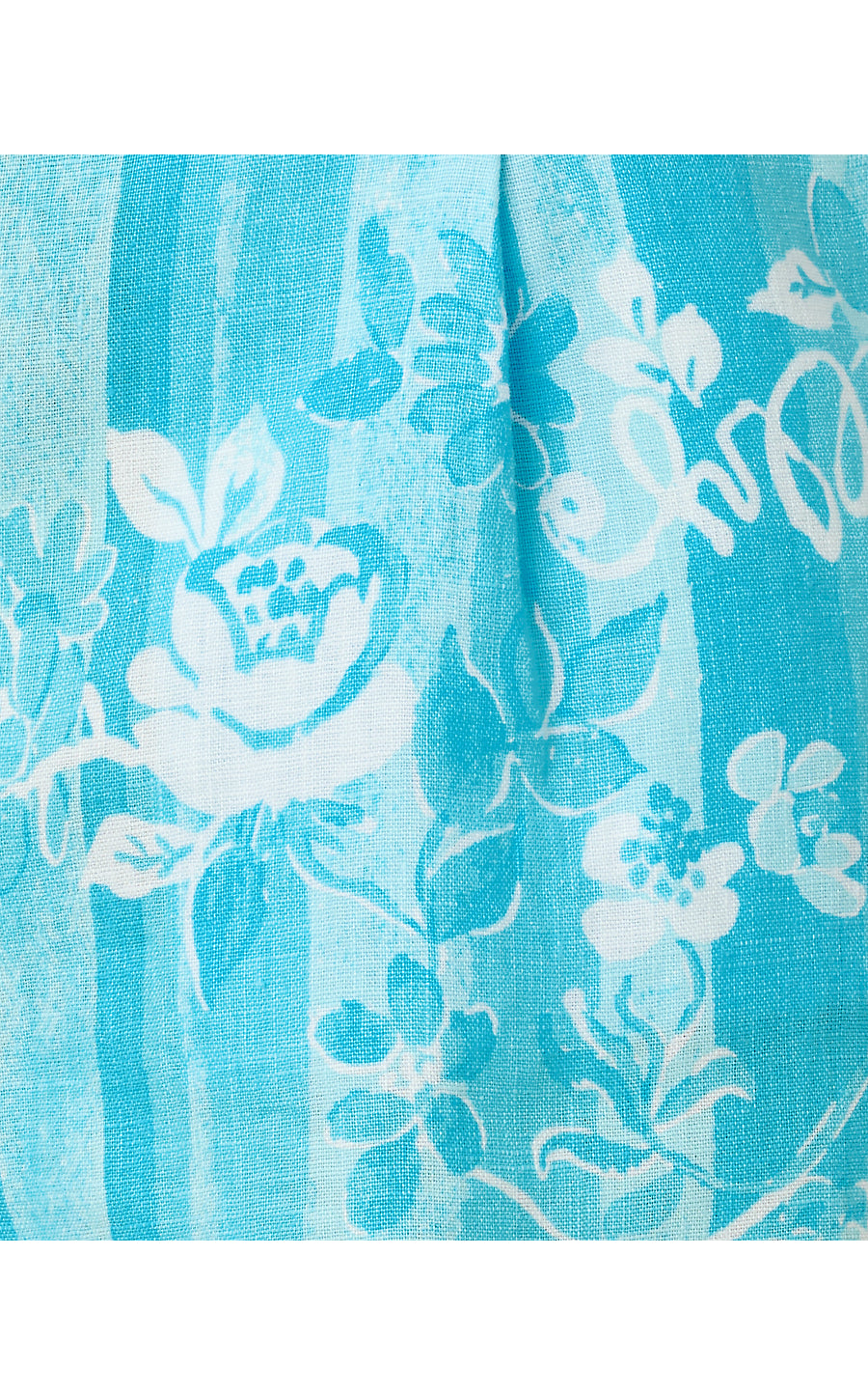 CAPTINA LINEN SHORT, CAPRI BLUE ROSEYS PETALS