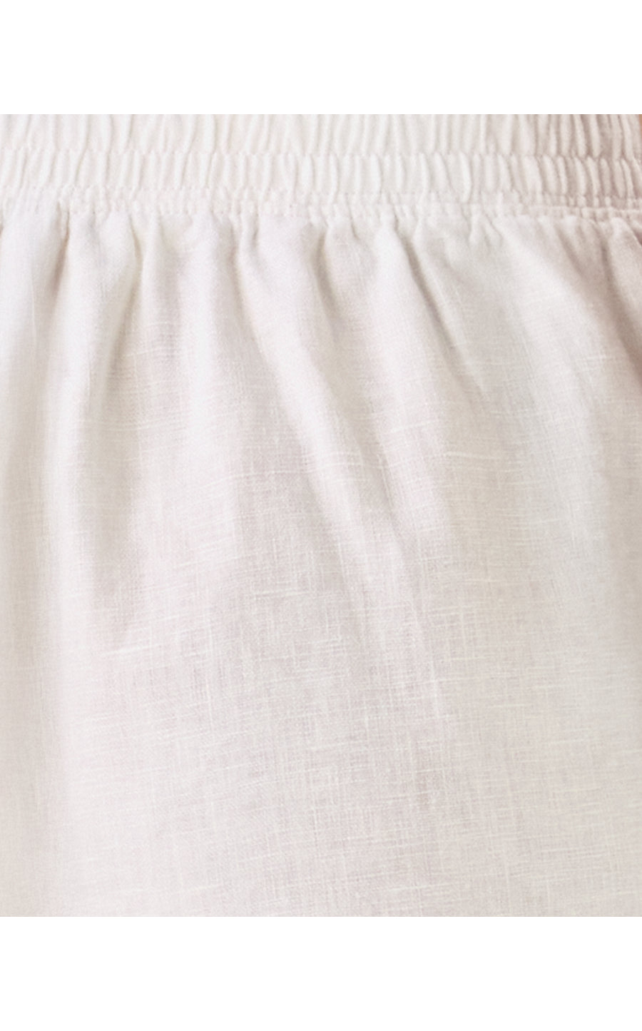 CAPTINA LINEN SHORT, RESORT WHITE