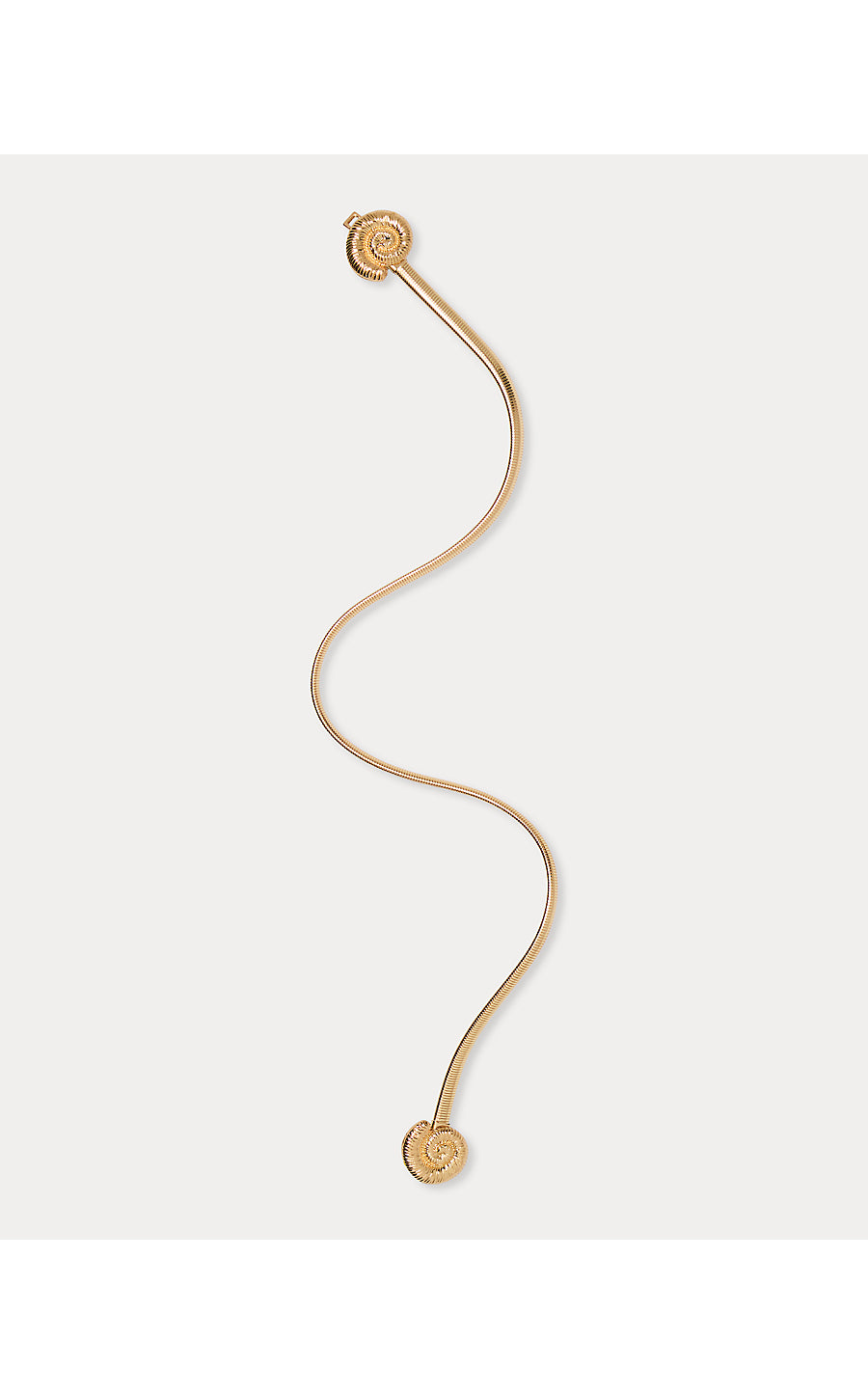 BAREFOOT BEACHCOMBER BELT, GOLD METALLIC