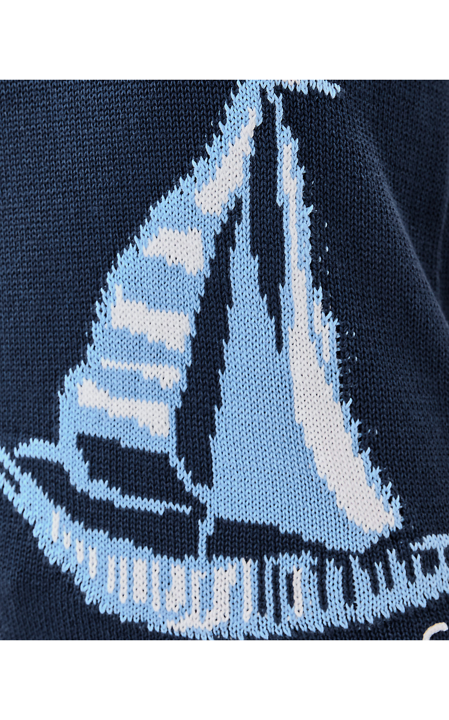 EMRA SWEATER TANK, LOW TIDE NAVY APRES SAIL JACQUARD