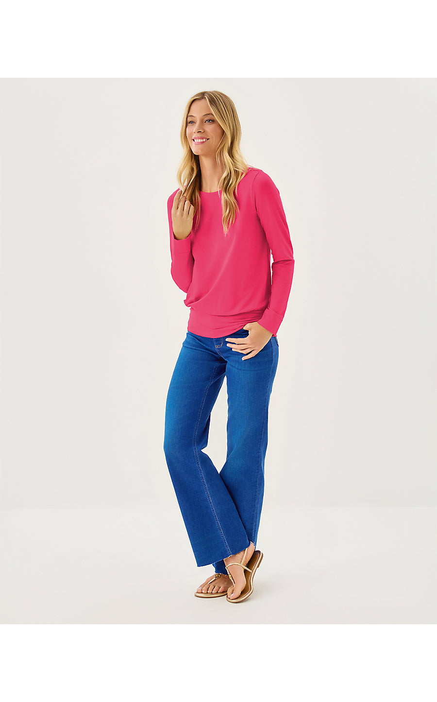 TAMIKA TOP, SUN SHELL PINK