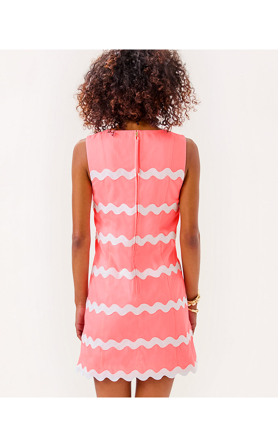 KERRA SHIFT ROMPER, SORBET PINK