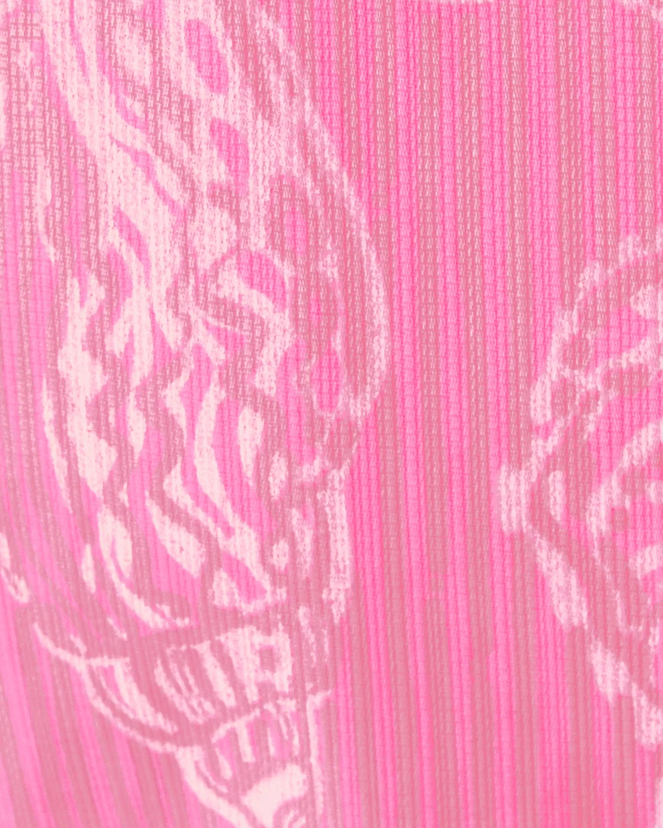 KALINARA STRETCH ROMPER, ROUSSEAU PINK COOL AS SHELL OVERPRINT