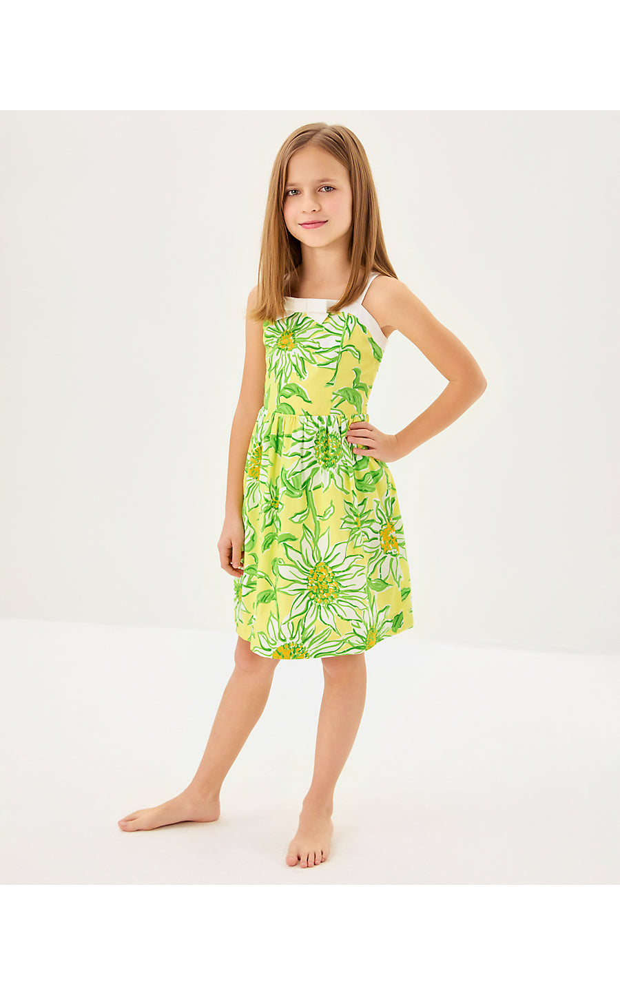 MINI CHERI DRESS, LIMONCELLO SUNBELIEVABLE