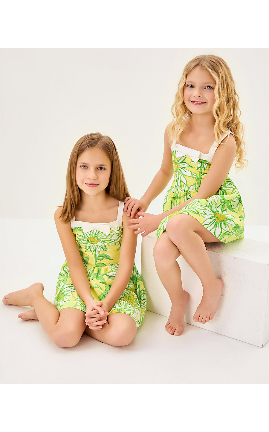 MINI CHERI DRESS, LIMONCELLO SUNBELIEVABLE