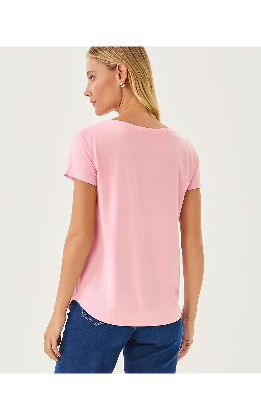 KEY WEST TOP, CONCH SHELL PINK