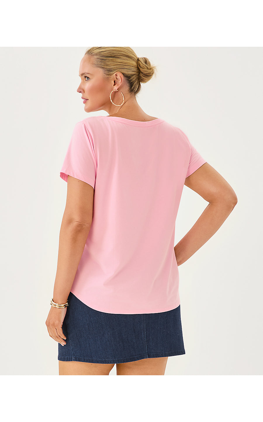 KEY WEST TOP, CONCH SHELL PINK