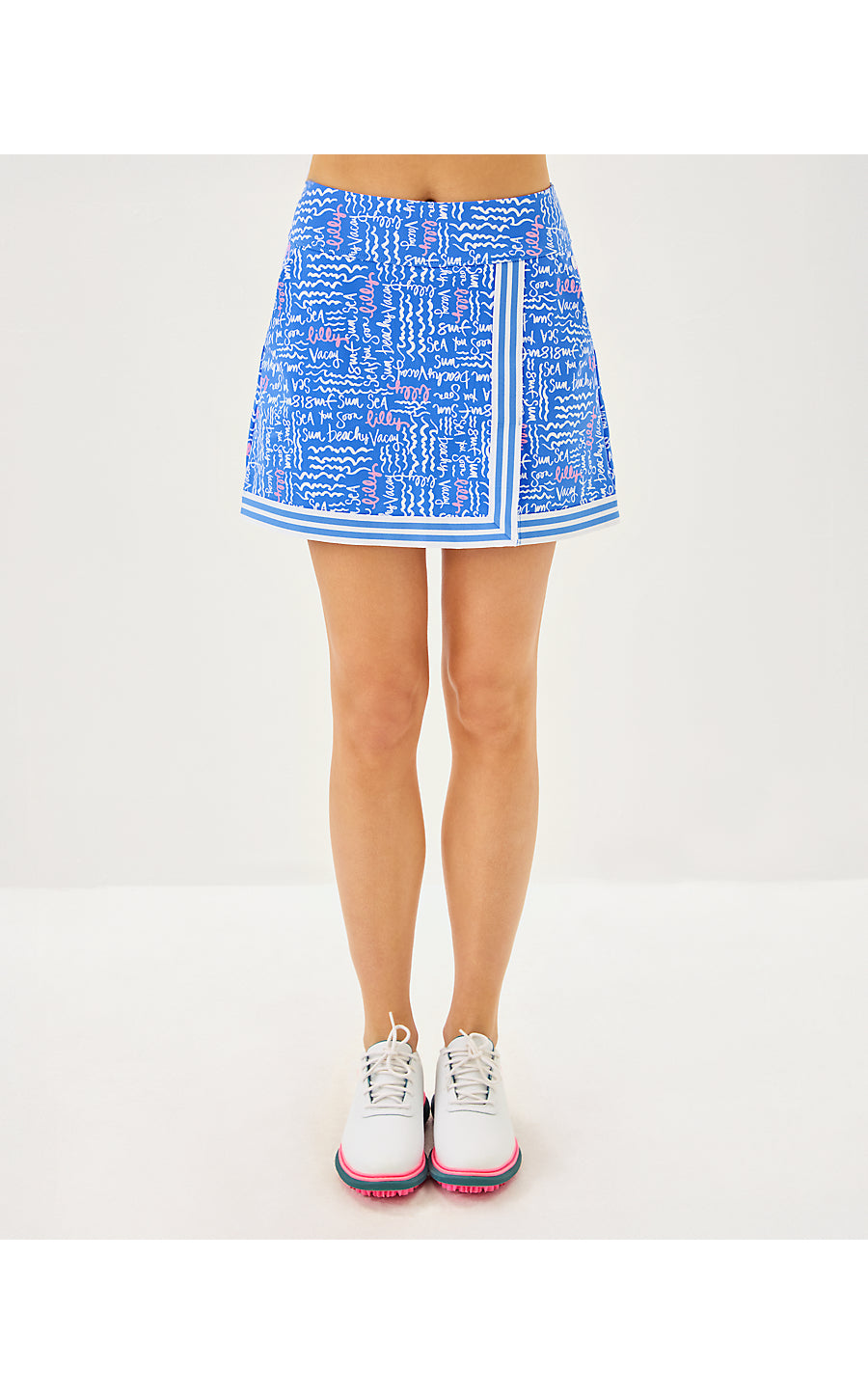 MONICA 15" SKORT UPF 50+, SUNWASHED BLUE SEACRETS GOLF