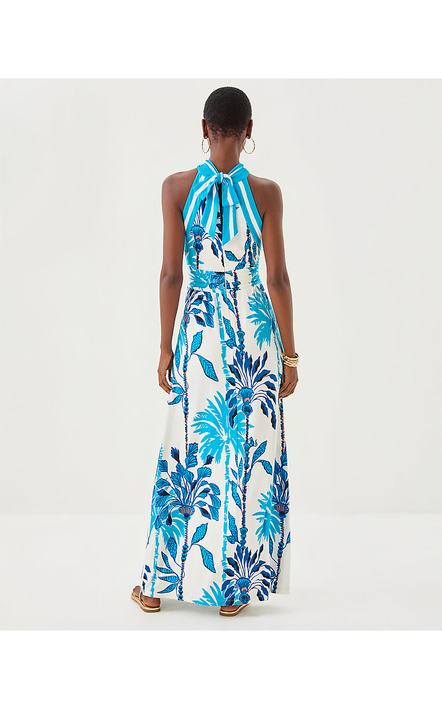 DEVENA MAXI DRESS, COCONUT OVERSIZED SWAYIN IN THE BREEZE ENGINEERED KNIT MAX