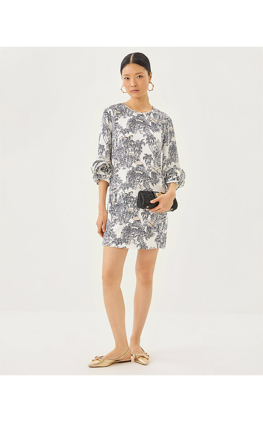 LU DRESS, COCONUT PB ANNIVERSARY TOILE