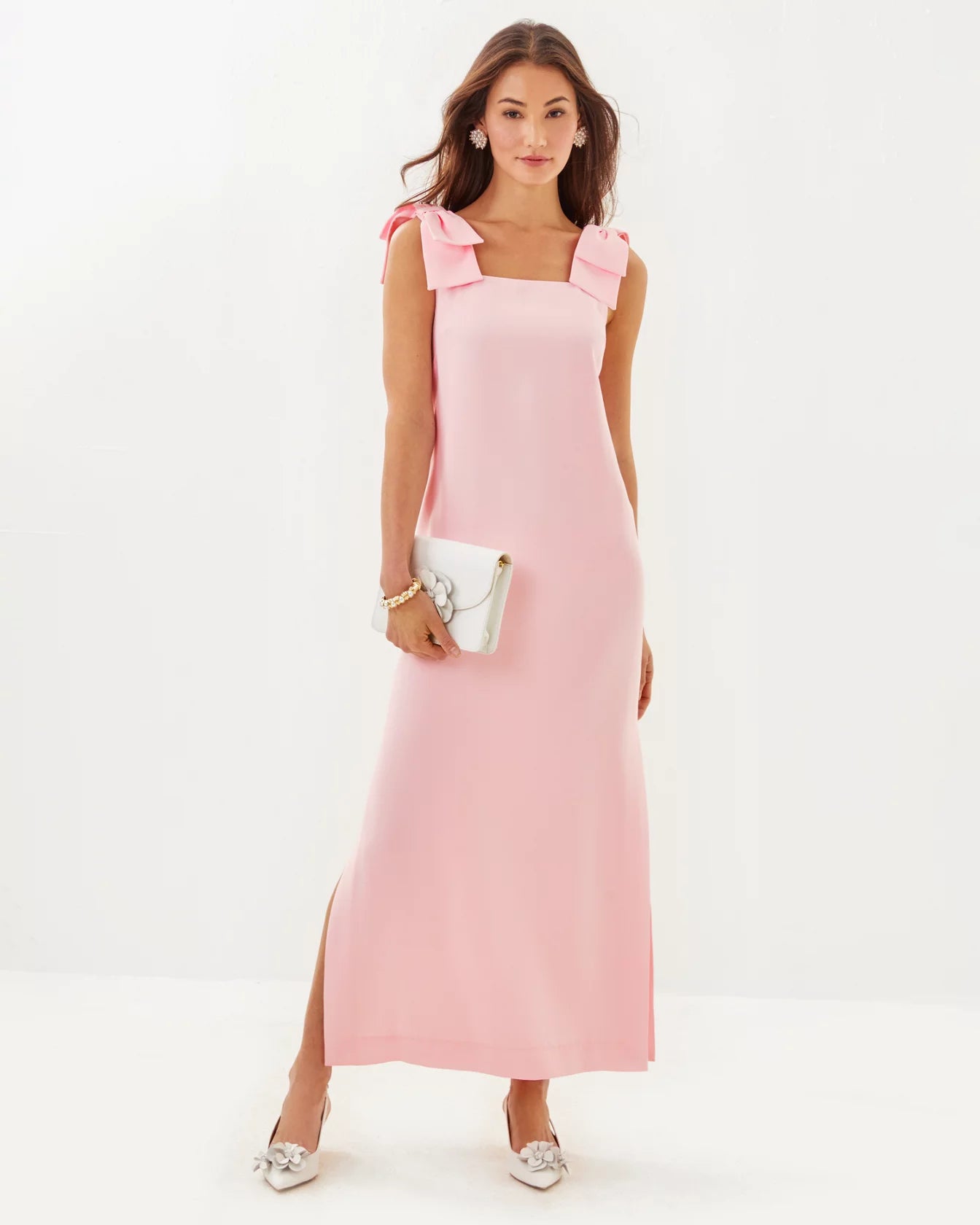 BERNICE MAXI DRESS, PINK MUSE