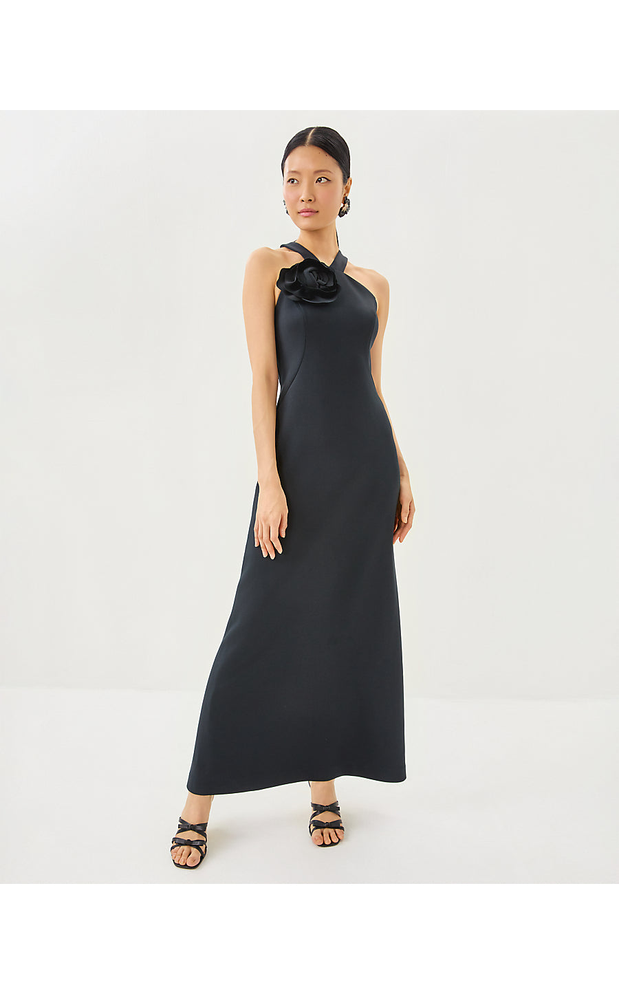 GIANNA MAXI DRESS, NOIR