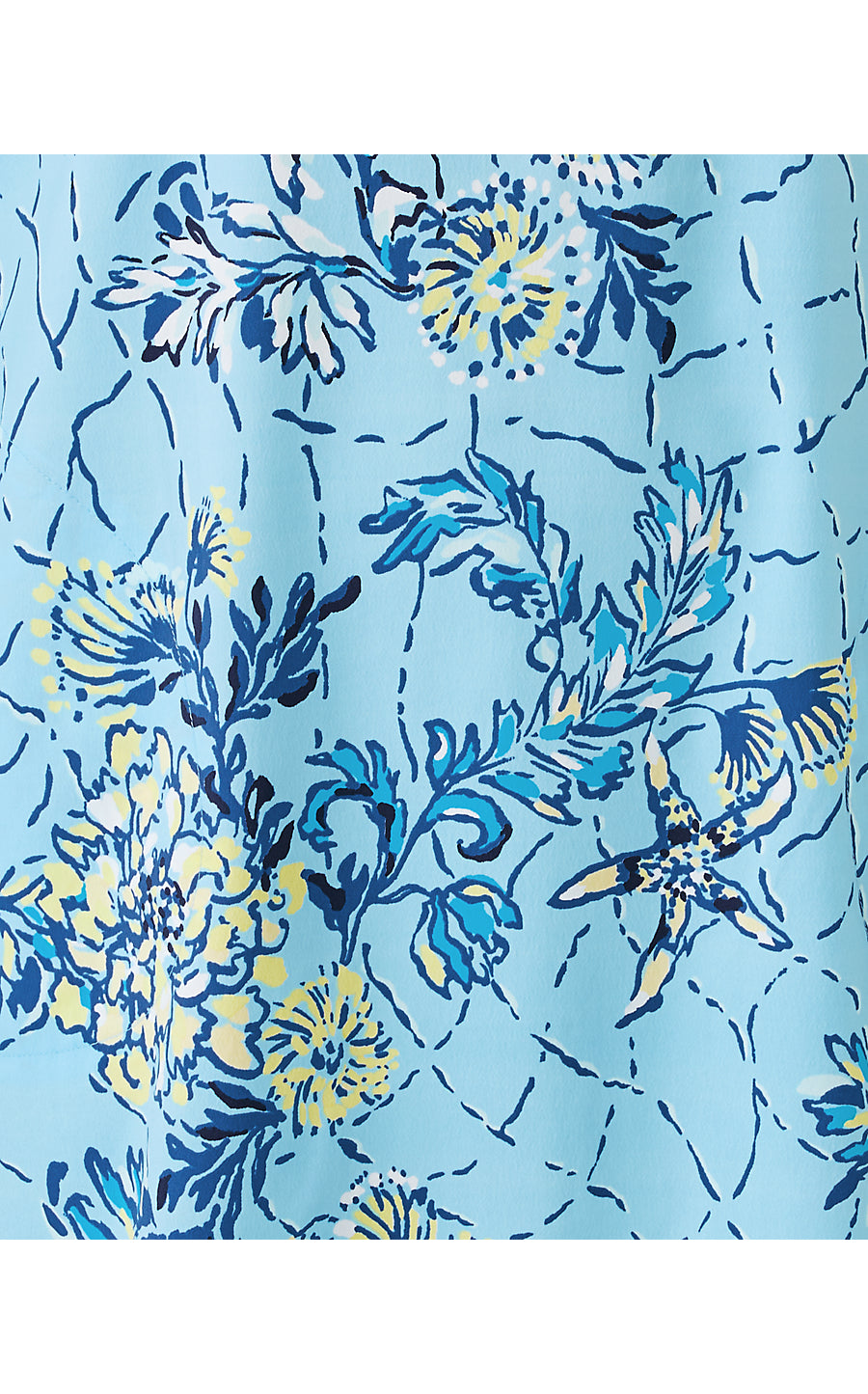 ENSLEY UPF 50+ DRESS, BELLEVUE BLUE BREAKERS BEACH