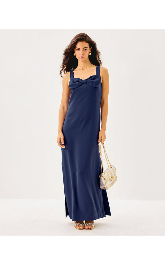 BRIA MAXI DRESS, SAPPHIRE POOL
