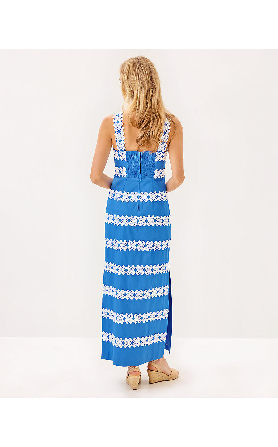 DAVIS MAXI DRESS, SUNWASHED BLUE