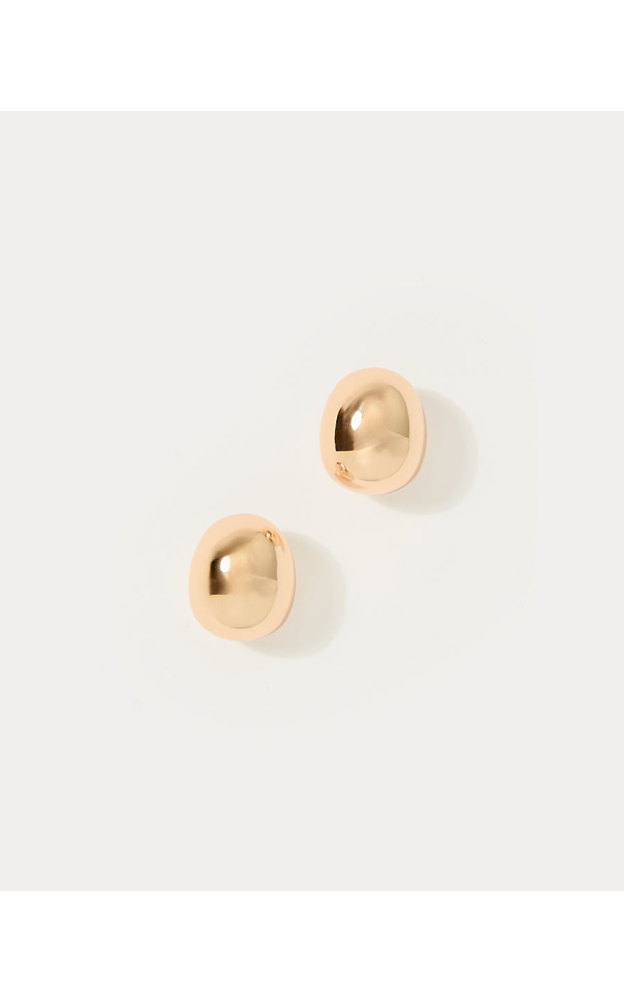 IRISISTABLE EARRINGS, GOLD METALLIC