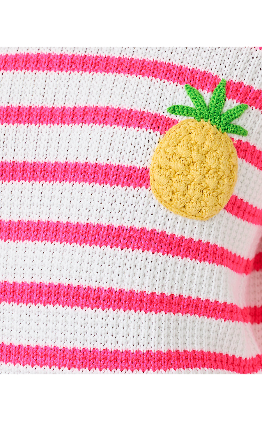 JOVIENNE SWEATER, RESORT WHITE SHINE BRIGHT STRIPE