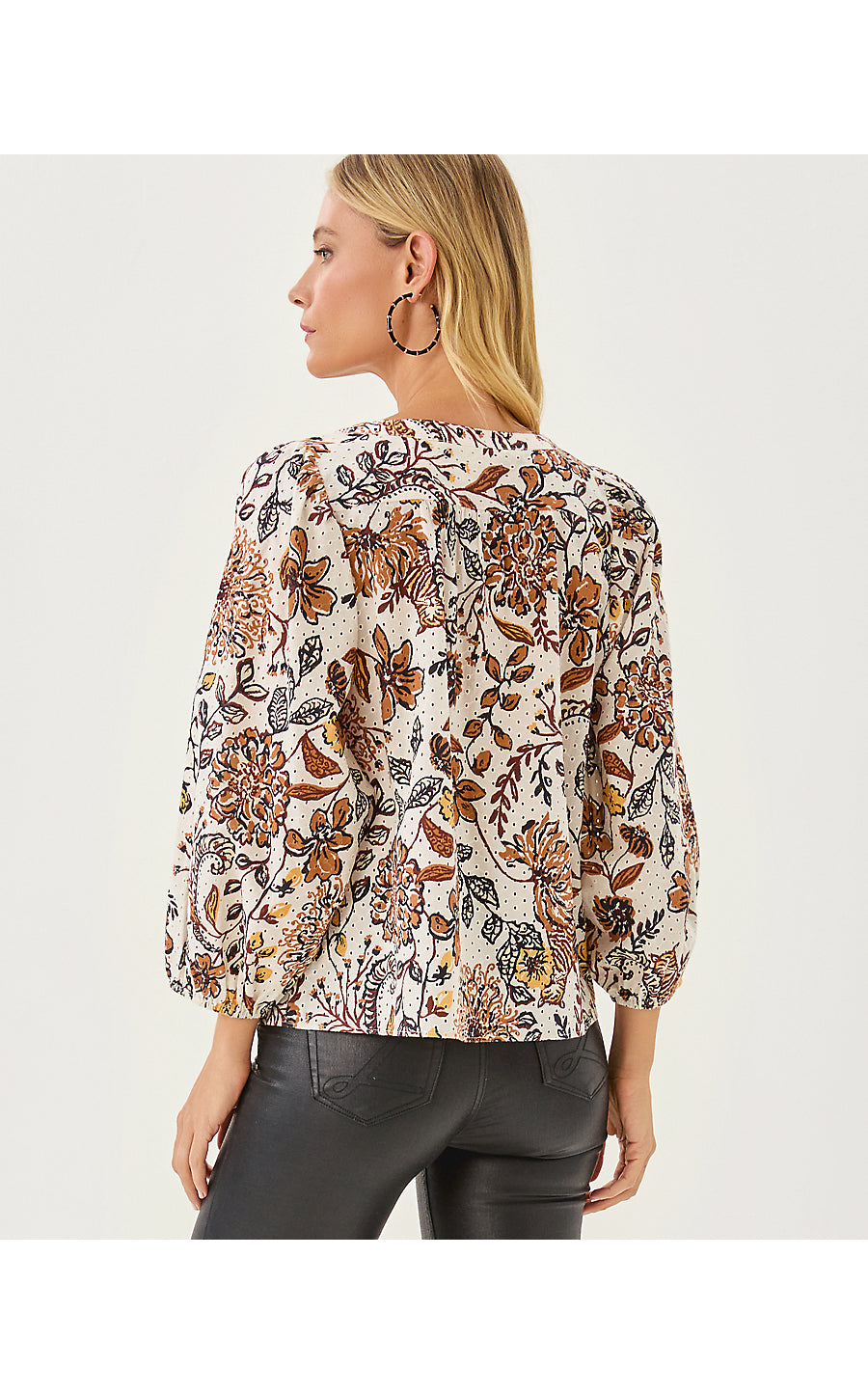 HAIDA EYELET TOP, COCONUT TAKE MEOWT