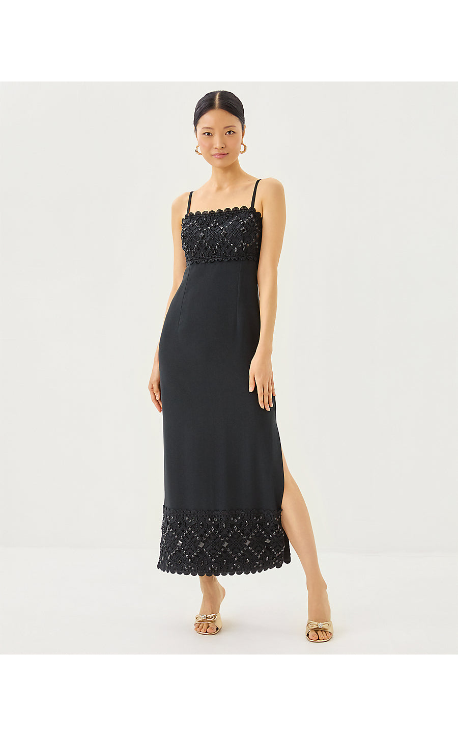 VENA MAXI DRESS, NOIR