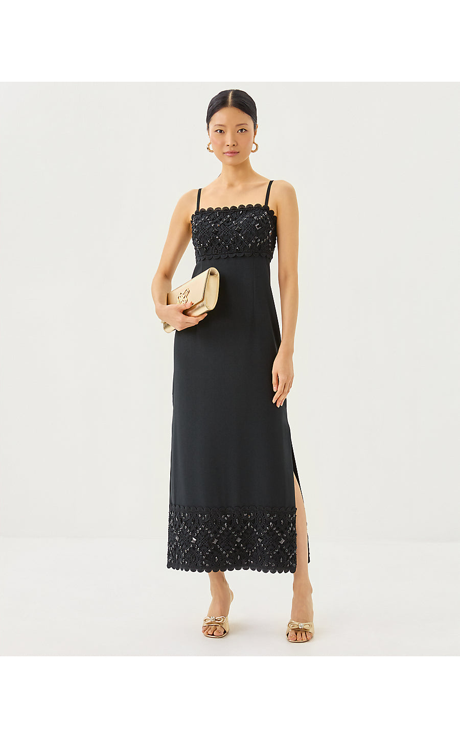 VENA MAXI DRESS, NOIR