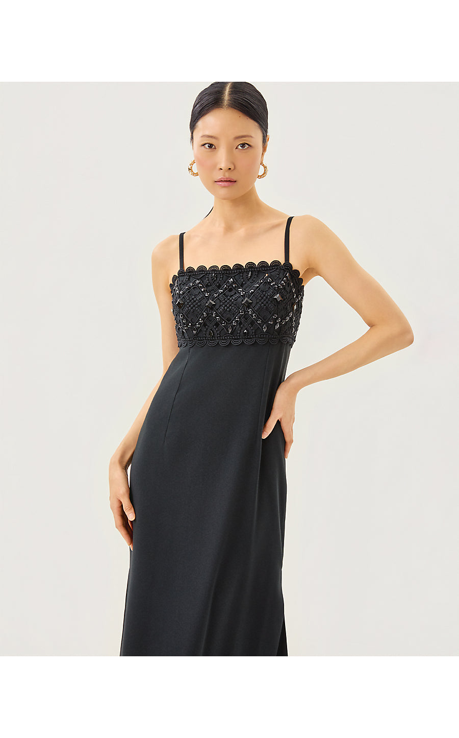 VENA MAXI DRESS, NOIR