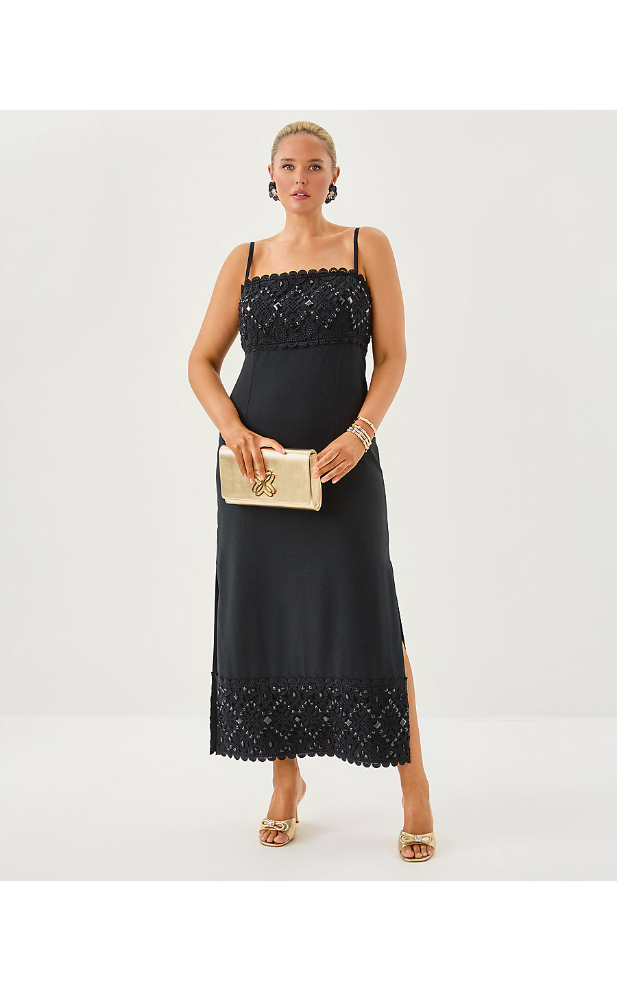 VENA MAXI DRESS, NOIR