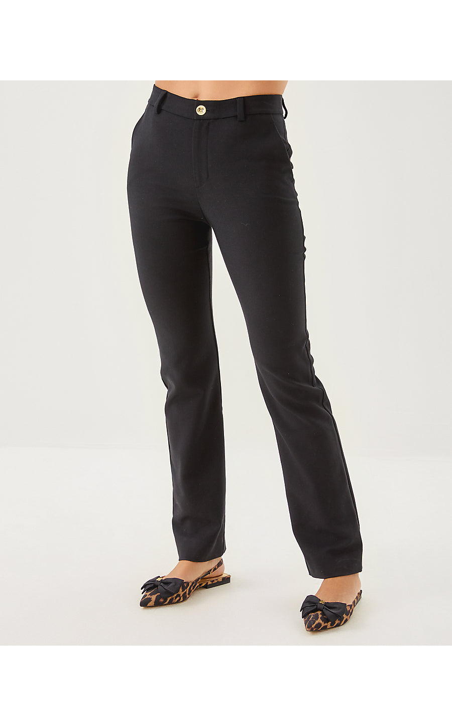 DEMARIA STRETCH PANT, NOIR
