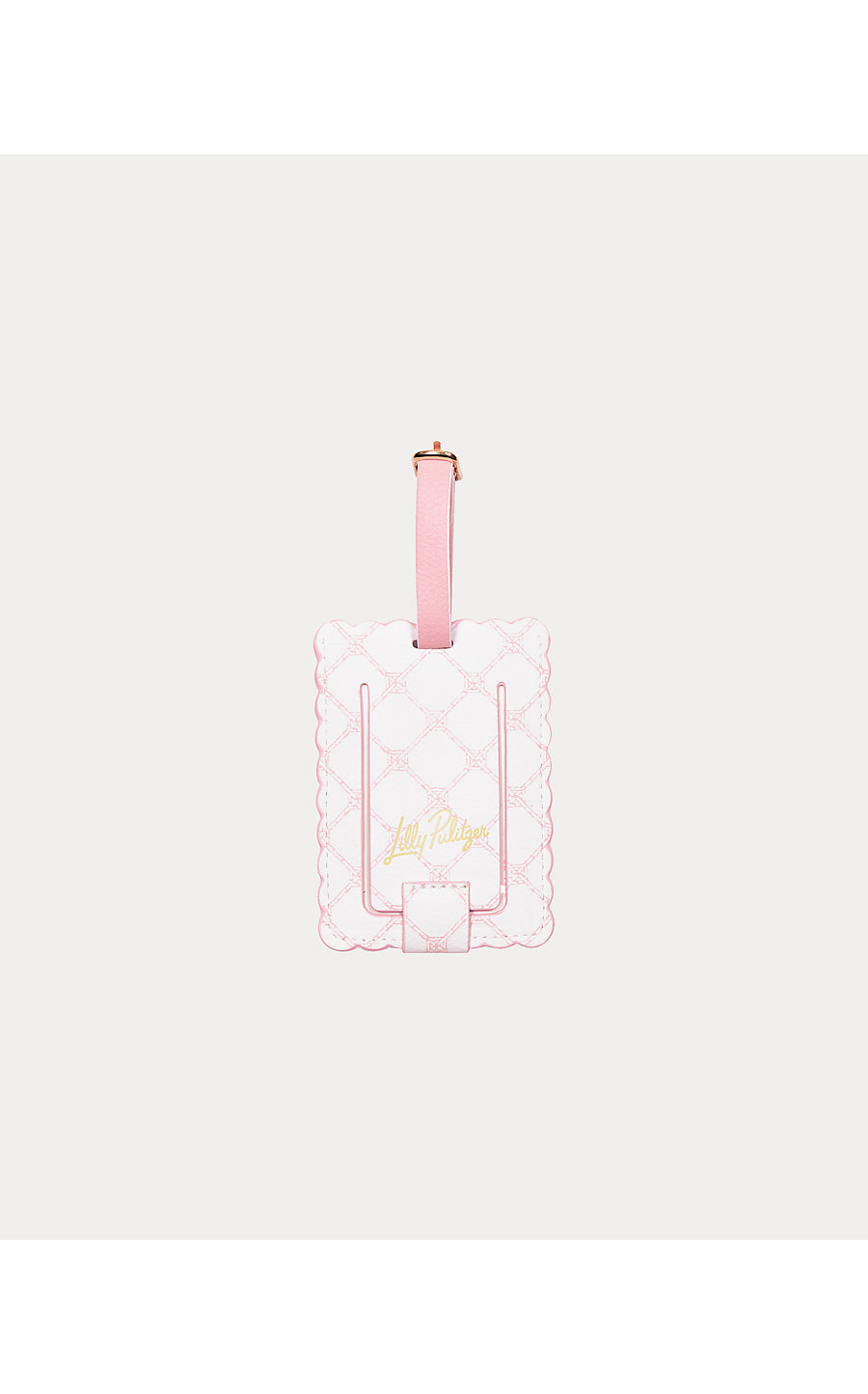 Scalloped Luggage Tag, Lilly Garden Home