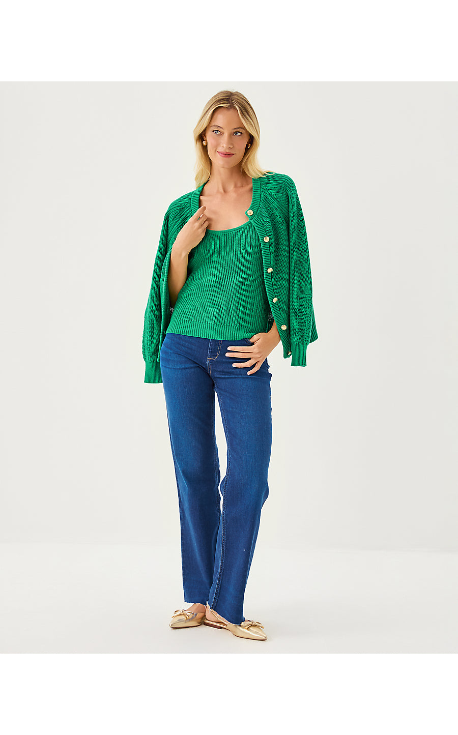 BRISTOW SWEATER TANK, KITTS GREEN