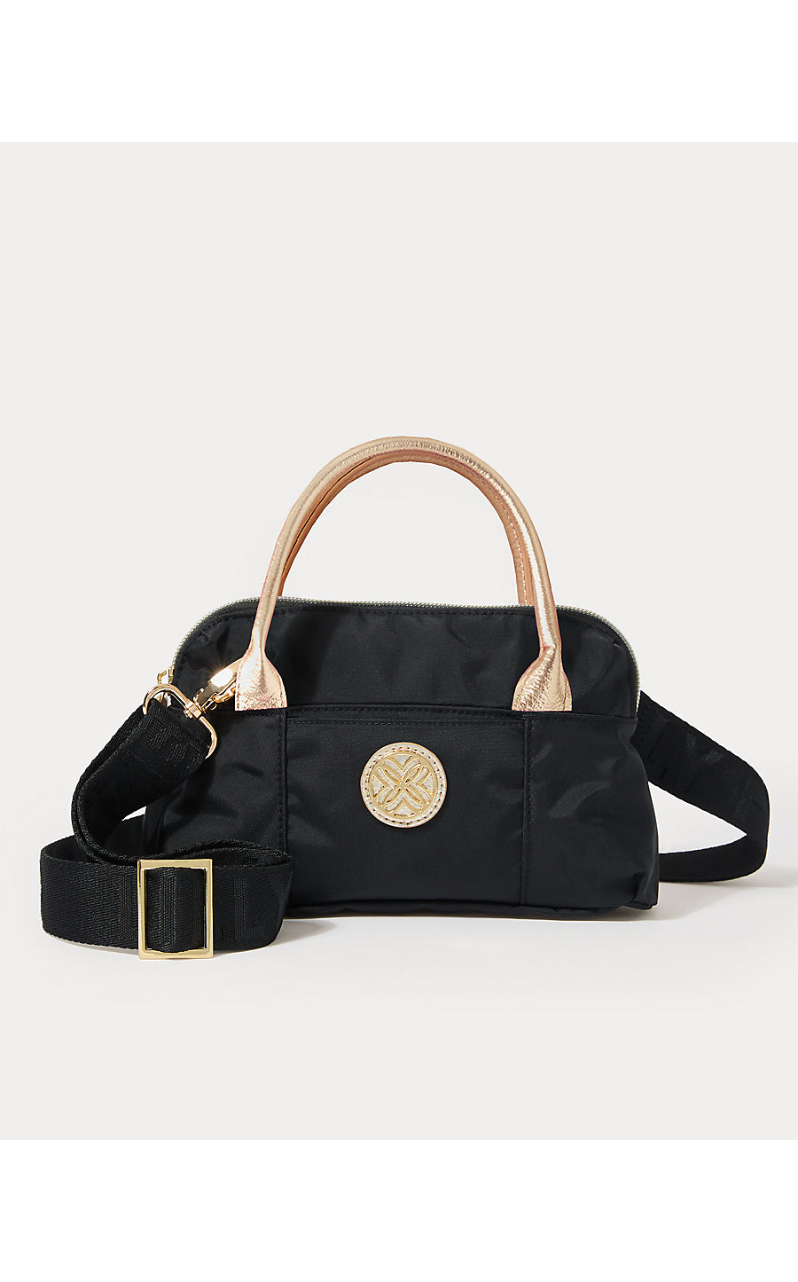 KERRINGTON TOP HANDLE MINI BAG, NOIR