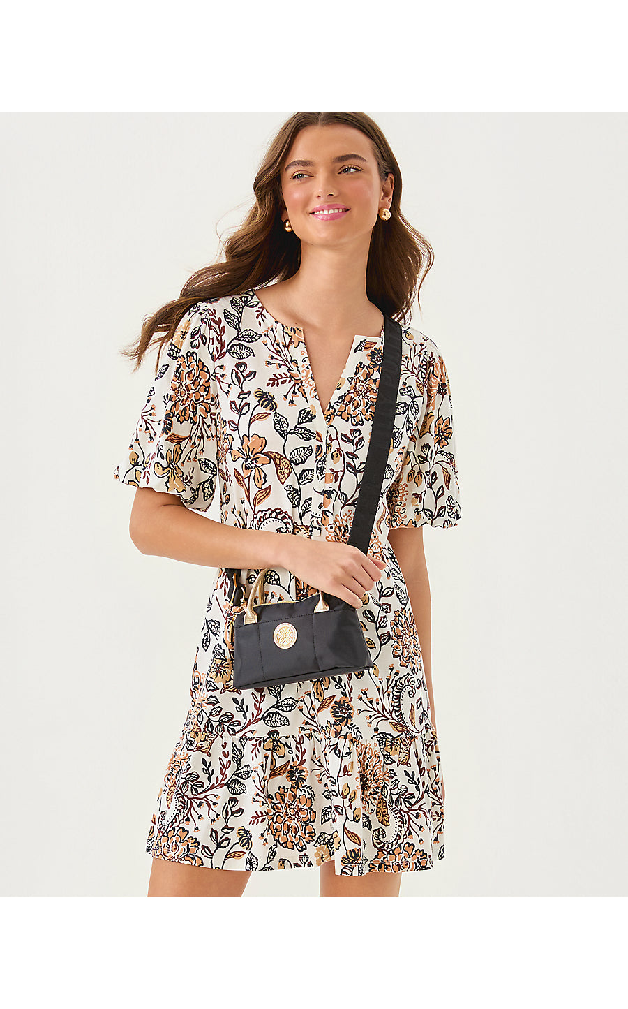KERRINGTON TOP HANDLE MINI BAG, NOIR