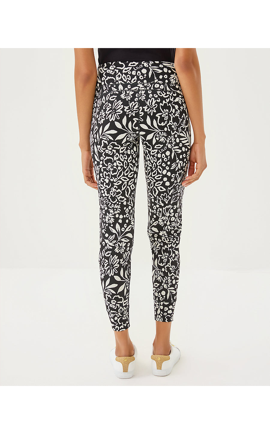 ISLAND MID RISE JOGGER UPF 50+, NOIR PURRFECT POUNCE KNIT JACQUARD