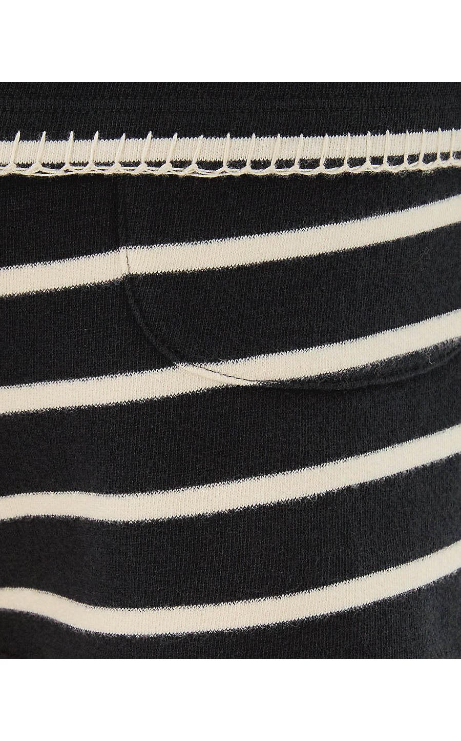 AUBRA SHORT, NOIR LEGACY STRIPE