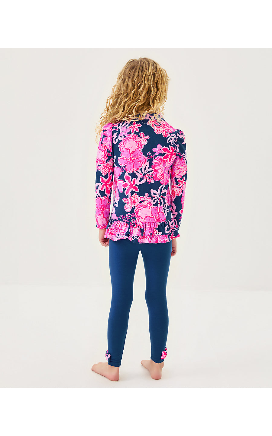 PENELOPE TUNIC & LEGGING, STARLIGHT NAVY ONCE AND FLORAL