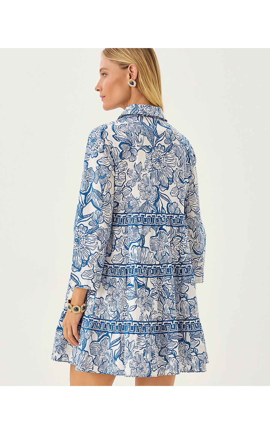 ANGIE DRESS, COCONUT UNFORGETTABLE ENGINEERED WOVEN DRESS