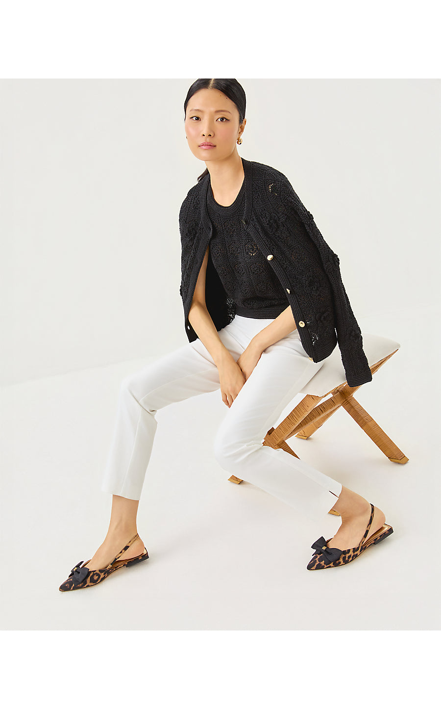 BRIT LEOPARD BOW SLINGBACK, MULTI LEOPARD FAILLE ACCESSORIES