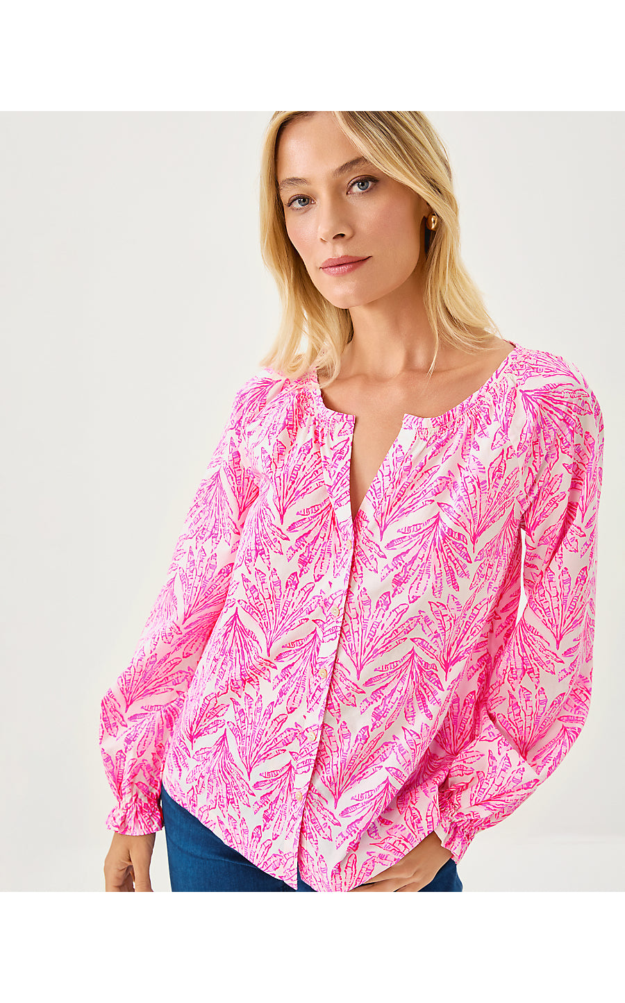 ALDINA TOP, PINK BLISS SHADY BABE
