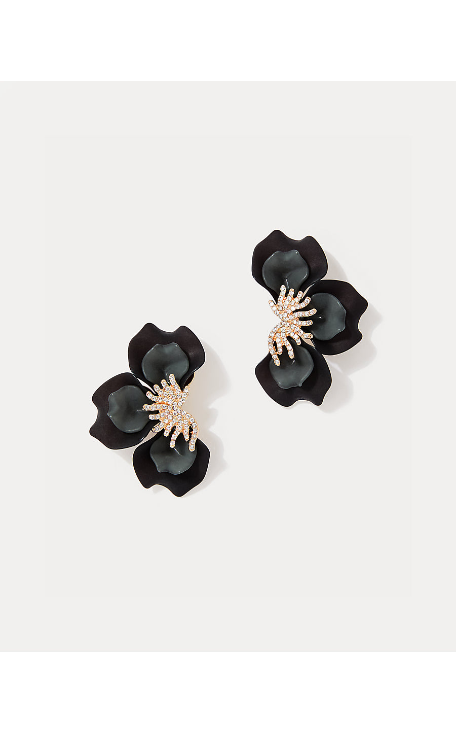 DAHLIALICIOUS EARRINGS, NOIR