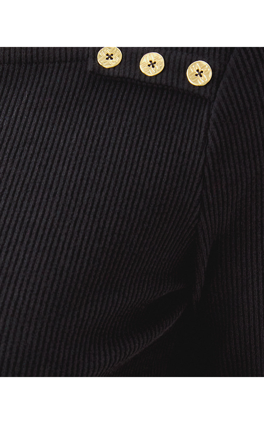 BEATY LONG SLEEVE KNIT TOP, NOIR