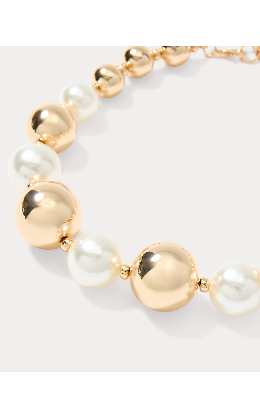 MOONLIGHT MAGIC NECKLACE, GOLD METALLIC