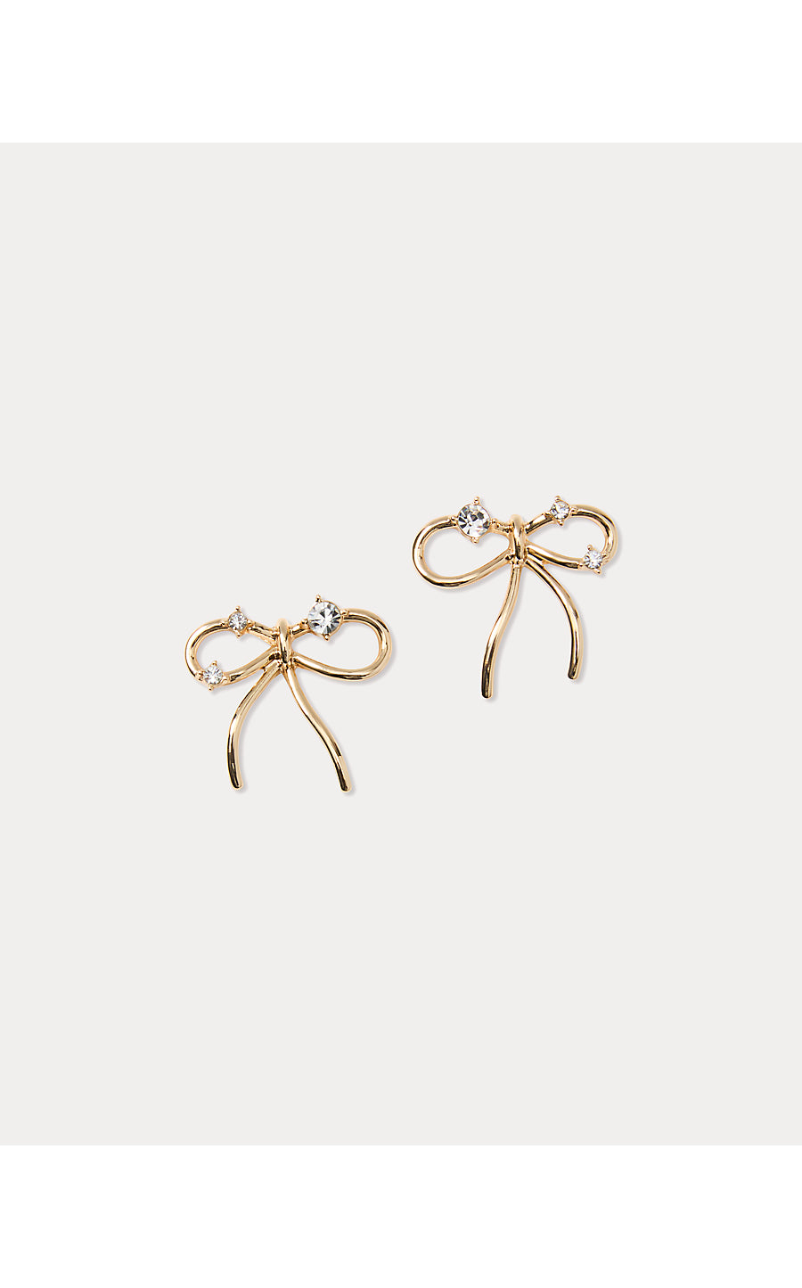 TIS THE SEASON EARRINGS, GOLD METALLIC