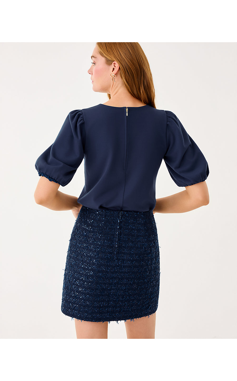 ETHENIA KNIT TOP, LOW TIDE NAVY