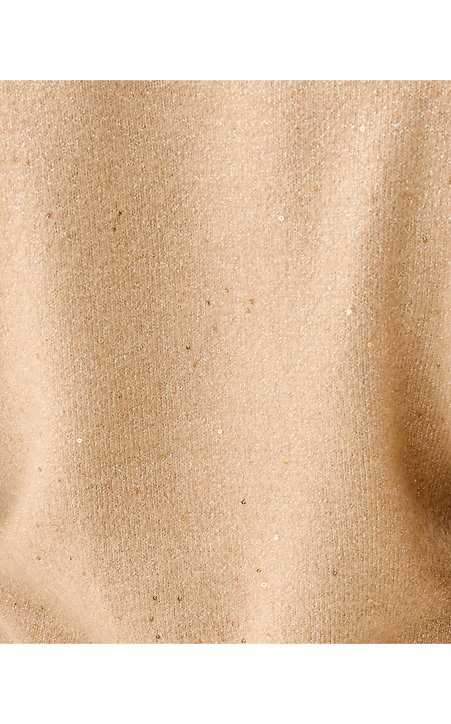 LOLA SEQUIN SWEATER, GOLD METALLIC